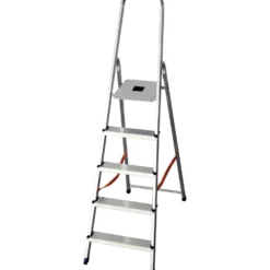 Scala in alluminio 5 gradini