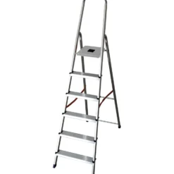 Scala in alluminio 6 gradini