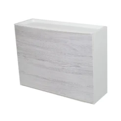 Scarpiera Effetto legno bianco Linea Wood