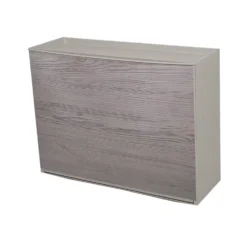 Scarpiera Effetto legno grigio Linea Wood
