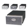 Scatola QBox Deco Large Noir Nera
