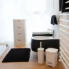 Scopino da Bagno in Plastica Rigenerata Bianco Linea Domus