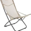 Sdraio Richiudibile in textilene Beige