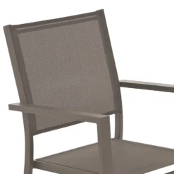 Sedia da giardino in Acciaio Tortora h86x54x54 cm