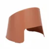 Sedia da giardino in Polipropilene Terracotta con Protezione UV