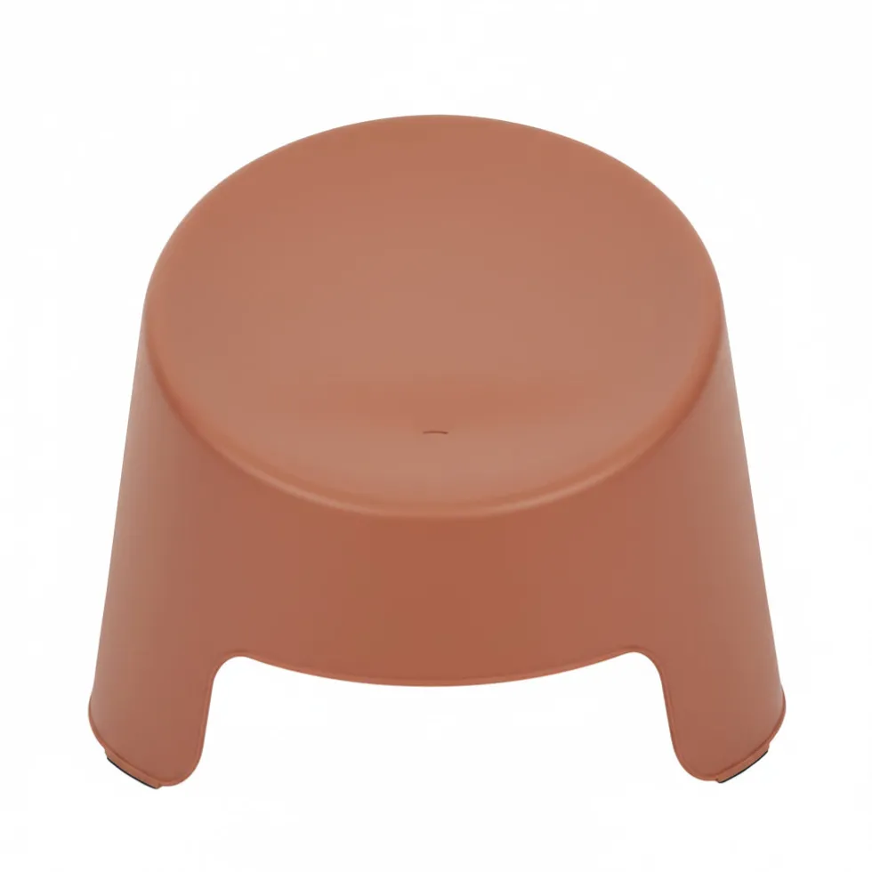 Sedia da giardino in Polipropilene Terracotta con Protezione UV