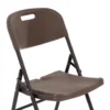Sedia da giardino Richiudibile Effetto Rattan Marrone