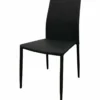 Sedia in PVC Nera