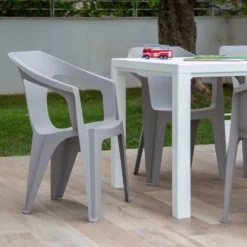Sedia Marina Grigio Tortora
