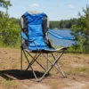 Sedia Pieghevole con Sacca da Campeggio h105x59x59 cm