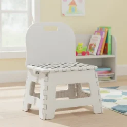 Sediolina Pieghevole per Bambini con Schienale Linea Baby Cute
