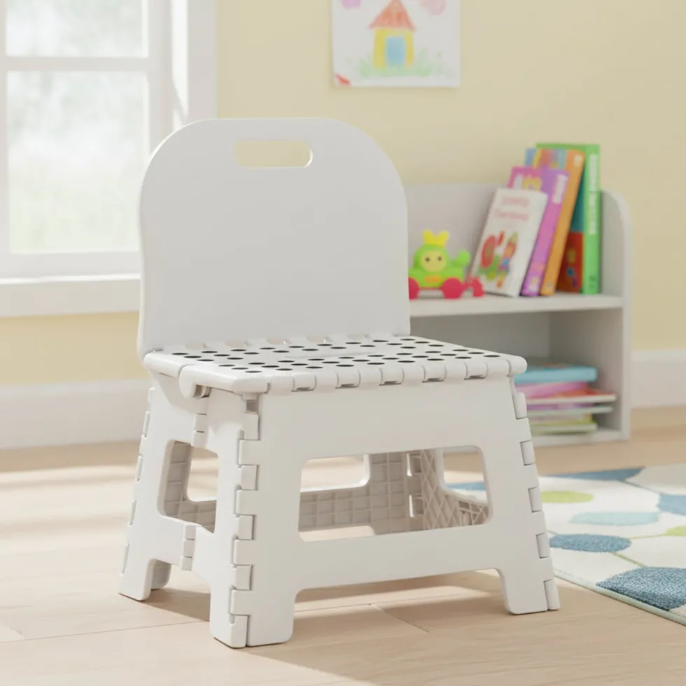Sediolina Pieghevole per Bambini con Schienale Linea Baby Cute