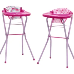 Seggiolone per Bambole Rosa
