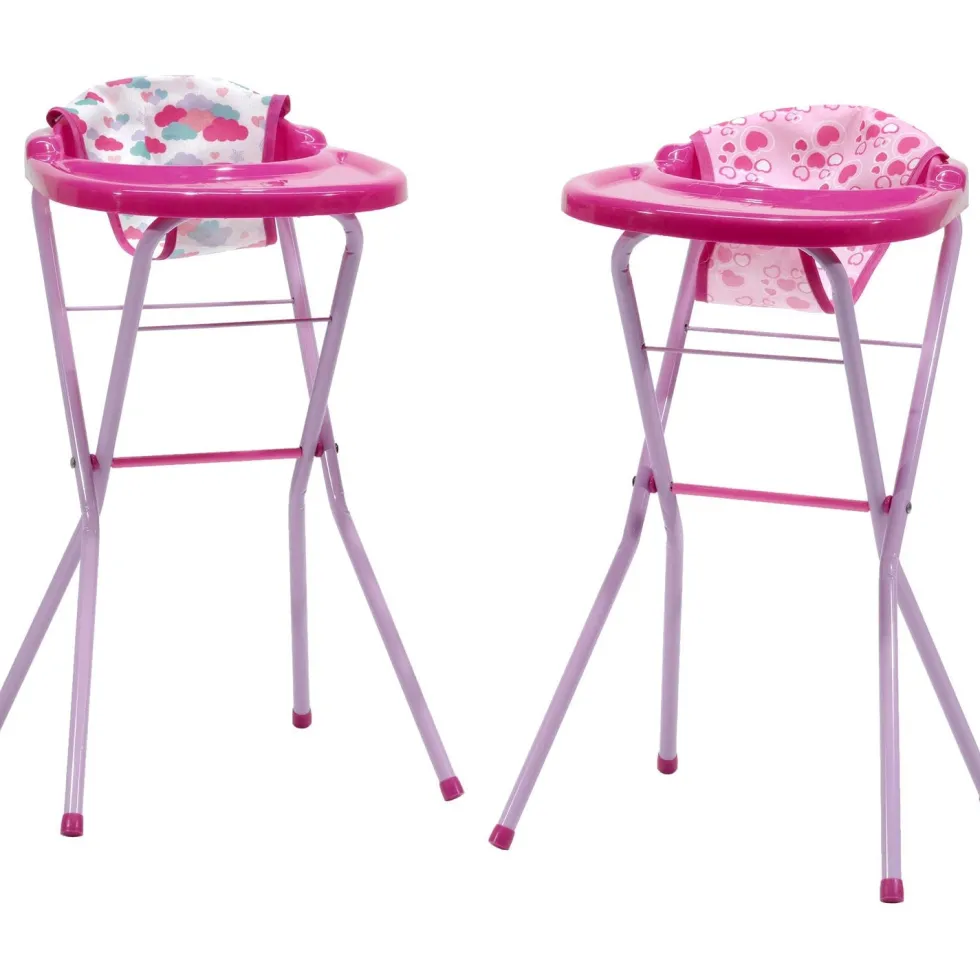 Seggiolone per Bambole Rosa