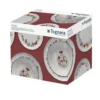 Servizio di piatti Carol in porcellana Linea Edge 12 pezzi