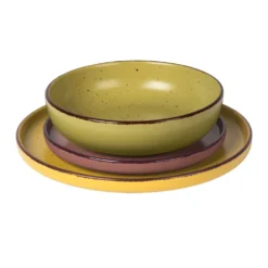 Servizio di piatti in stoneware Morelia 18 pezzi