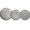 Servizio di piatti in stoneware Reactive Grey 18 pezzi