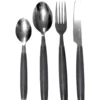 Servizio posate in acciaio inox 24 pezzi Avril Grigio