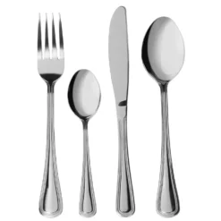 Servizio posate in acciaio inox 24 pezzi Linea Bluma