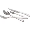 Servizio posate in acciaio inox colore Bianco 24 pezzi Glossy