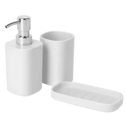 Set Bagno 3 pezzi in Polipropilene