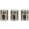 Set 3 barattoli da cucina Cromato 75 cl