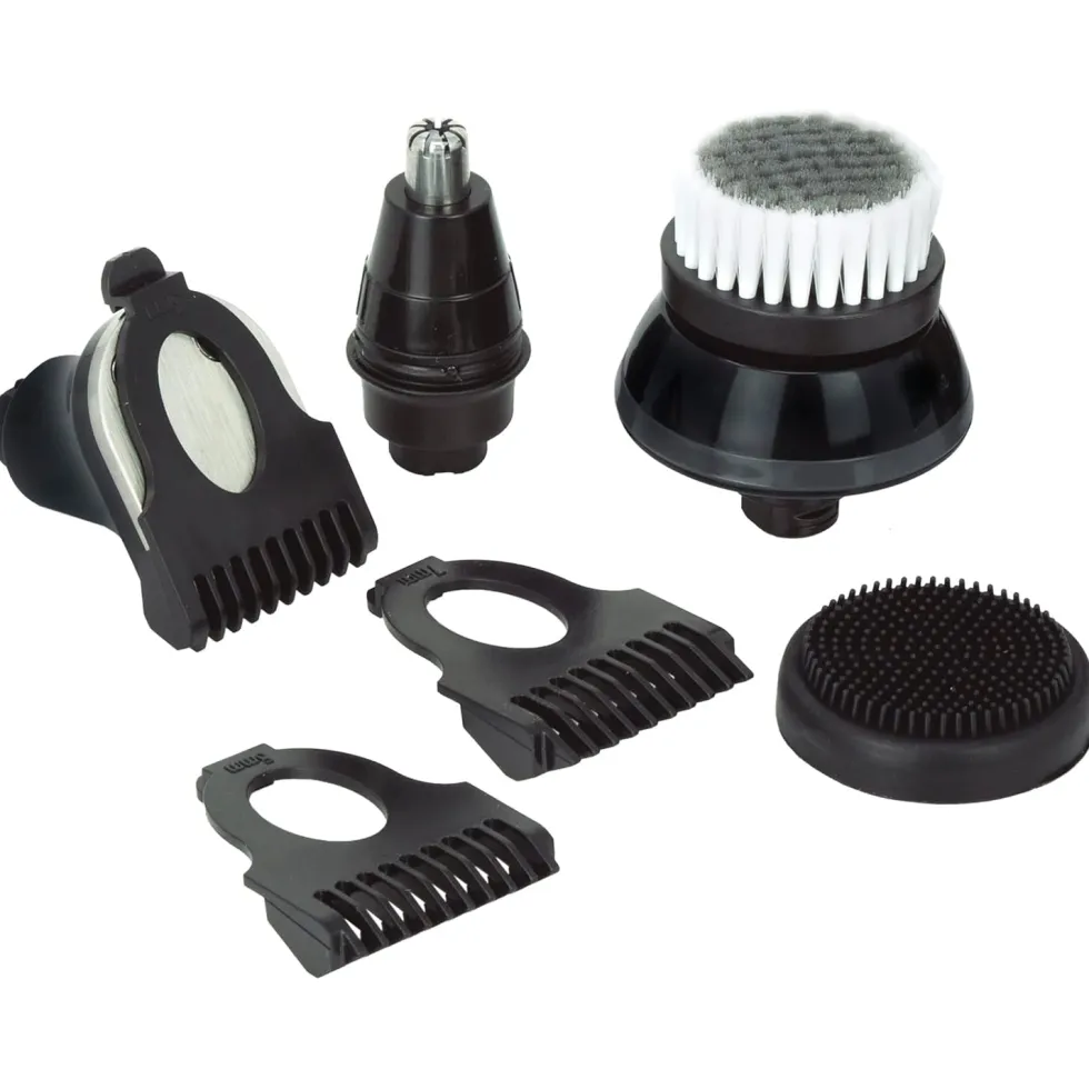 Set Barba 5 in 1 Rasoio Elettrico Uomo Ricaricabile