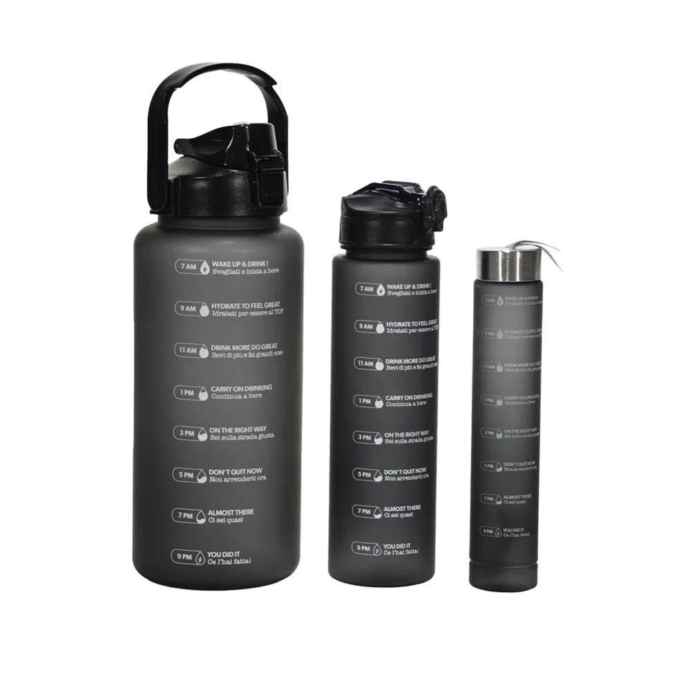 Set 3 Borracce 280 ml/750 ml/2L