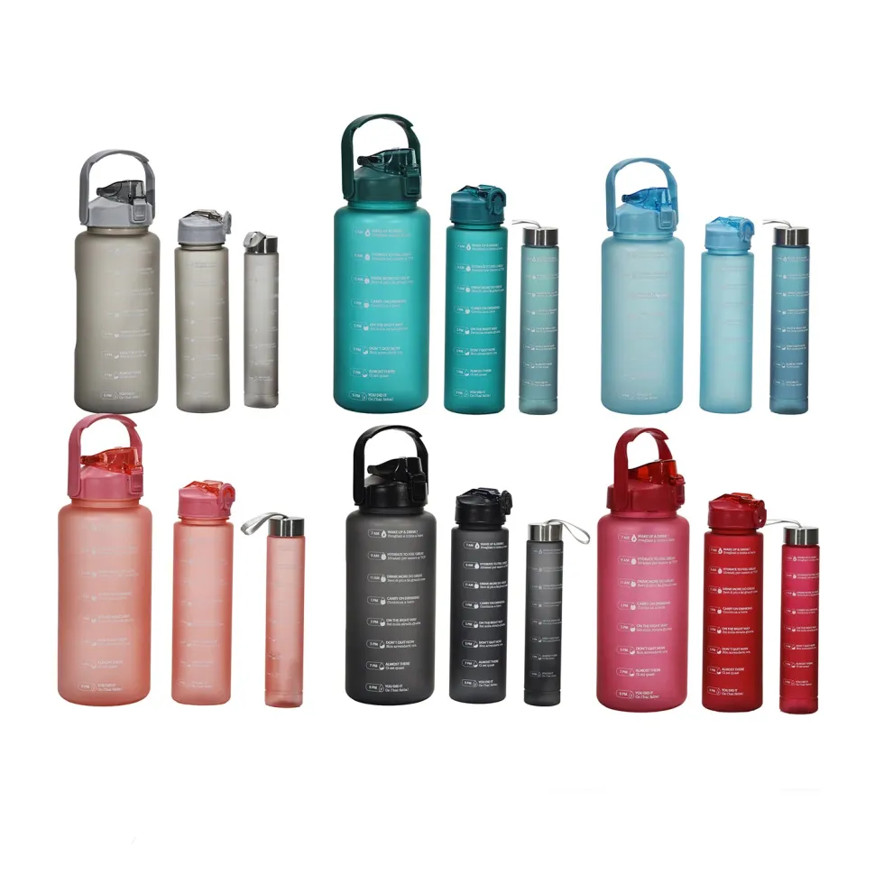 Set 3 Borracce 280 ml/750 ml/2L
