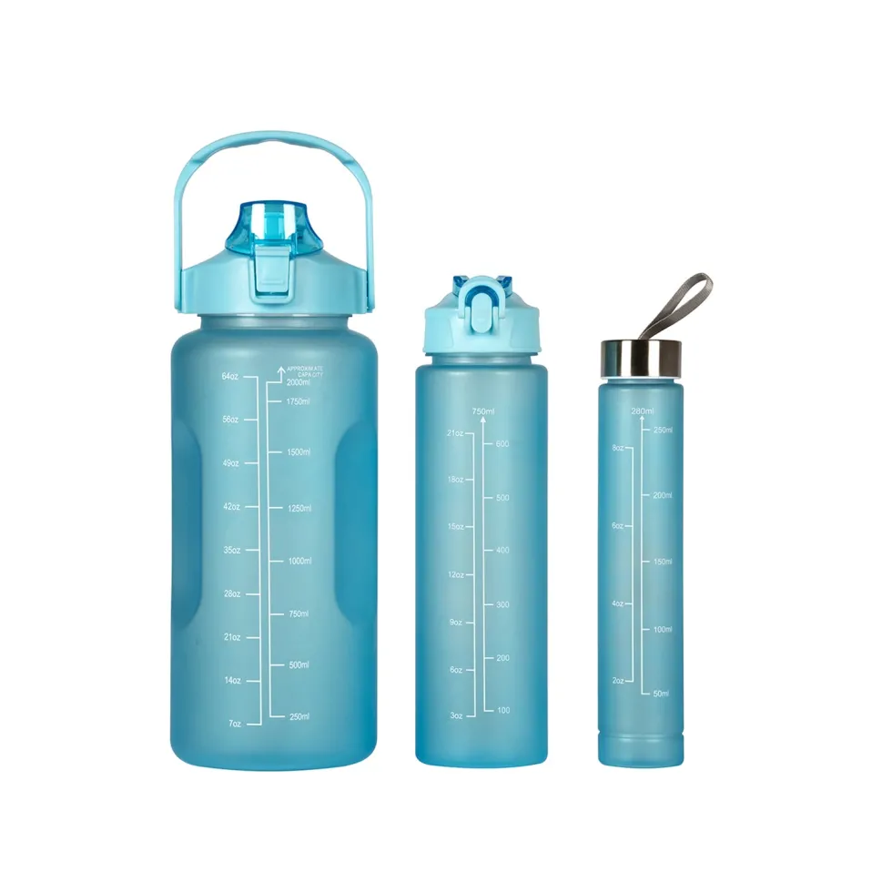 Set 3 Borracce 280 ml/750 ml/2L