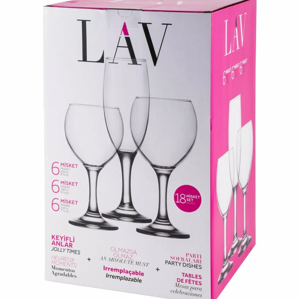 Set Calici Misket 18 pezzi