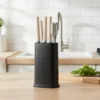 Set Coltelli 6 Pezzi con Ceppo e Forbici in Acciaio Inox