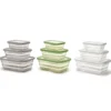 Set 3 Contenitori Rettangolari Ermetici Trasparenti Linea Timeless