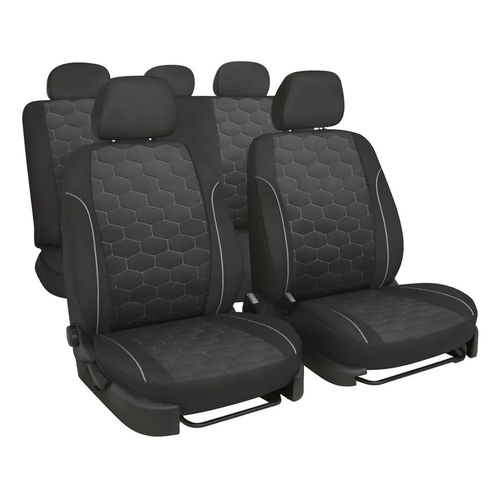 Set Coprisedili Auto Universali 11 Pezzi h48x10x35 cm