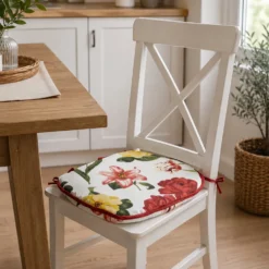 Set 4 Cuscini Coprisedia Vesto con Lacci 38x38 cm