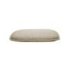 Set 2 Cuscini Memory Foam Tortora Antiscivolo 40x40 cm
