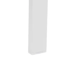 Set da giardino in acciaio Bianco con Doghe Effetto Legno Antracite