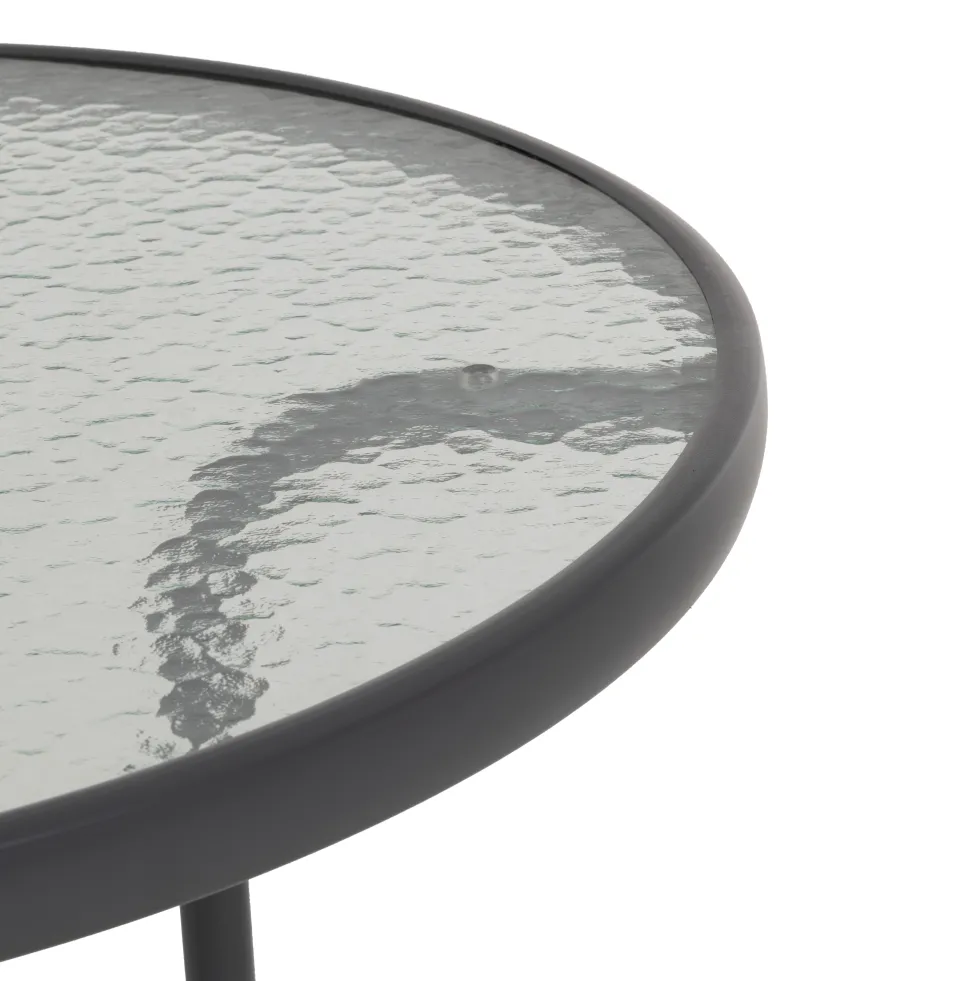 Set da giardino 3 pezzi Tavolo con 2 Sedie Richiudibili – Design compatto per Balcone e Giardino