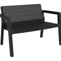 Set da giardino Riviera 4 posti Antracite