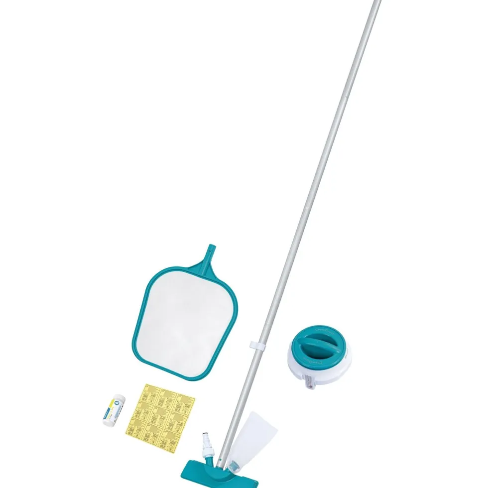Set di accessori per la pulizia della piscina AquaClear Deluxe