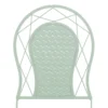 Set giardino Bistrot Tavolo rotondo 70 cm e 2 sedie richiudibili in metallo Verde