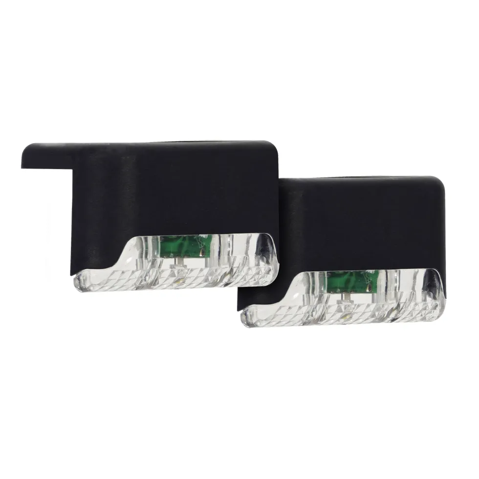 Set 2 Lampade Solari LED da giardino Luce Calda