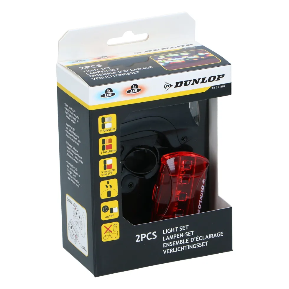 Set Luci LED per Bicicletta 2 Pezzi