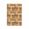 Set 6 mattonelle in legno di Acacia Naturale 30x30cm