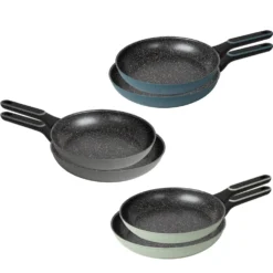 Set 2 Padelle Antiaderenti Zelda diametro 24/28 cm
