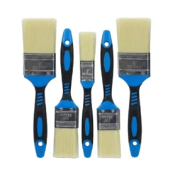 Set Pennelli Piatti 5 Pezzi per Vernici e Smalti