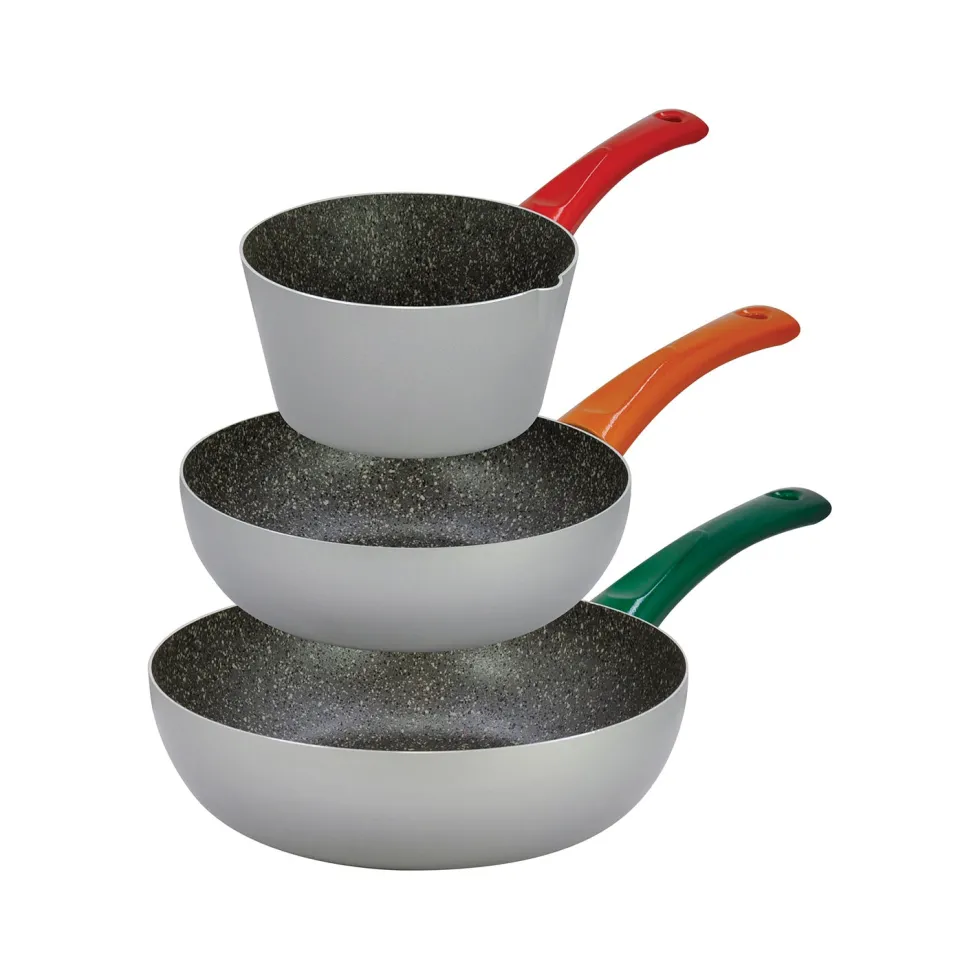 Set 3 pezzi Linea Tricolor