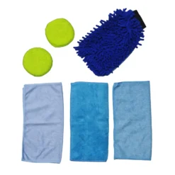 Set Pulizia Auto in Microfibra 6 Pezzi