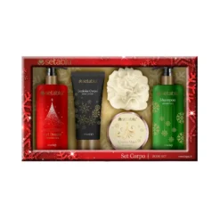 Set Regalo con Accessori Bagno 5 pezzi