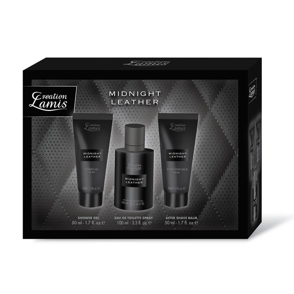 Set Regalo Profumo Midnight Leather Uomo